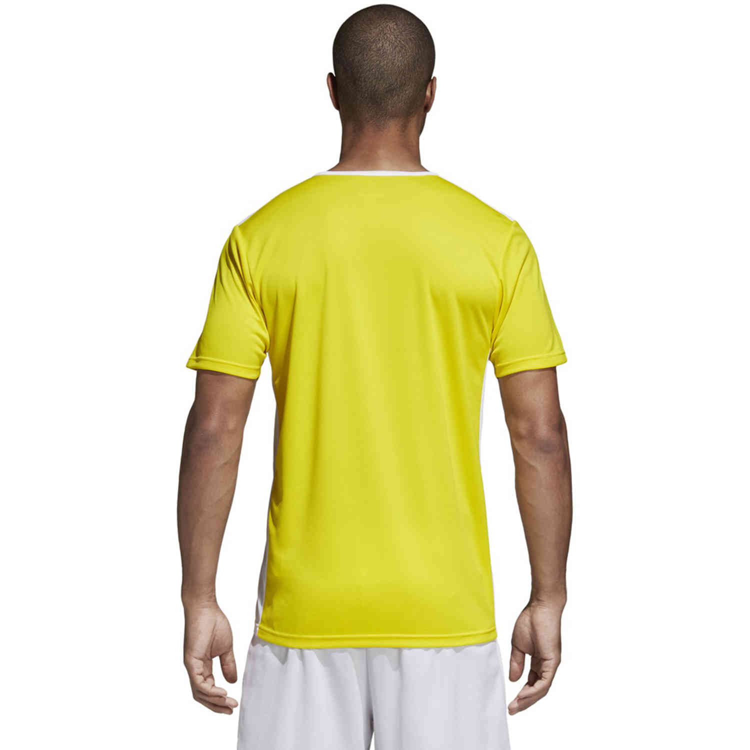adidas Entrada 18 Jersey - Yellow - SoccerPro