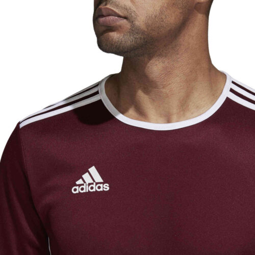 adidas Entrada 18 Jersey – Maroon