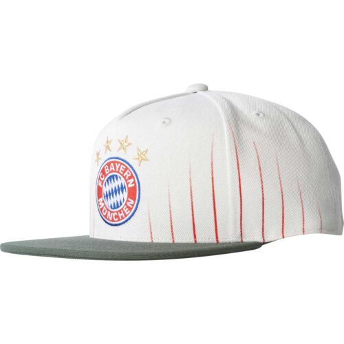 Bayern Munich Flat Cap – Crystal White/Cinder