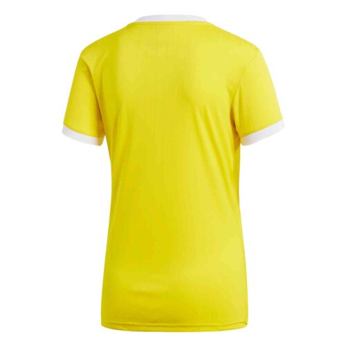Womens adidas Tabela 18 Jersey – Yellow/White