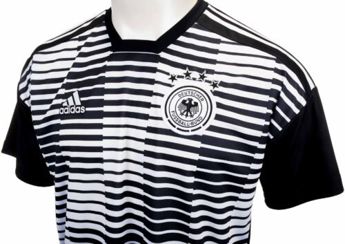 adidas Germany Pre-match Jersey – White & Black