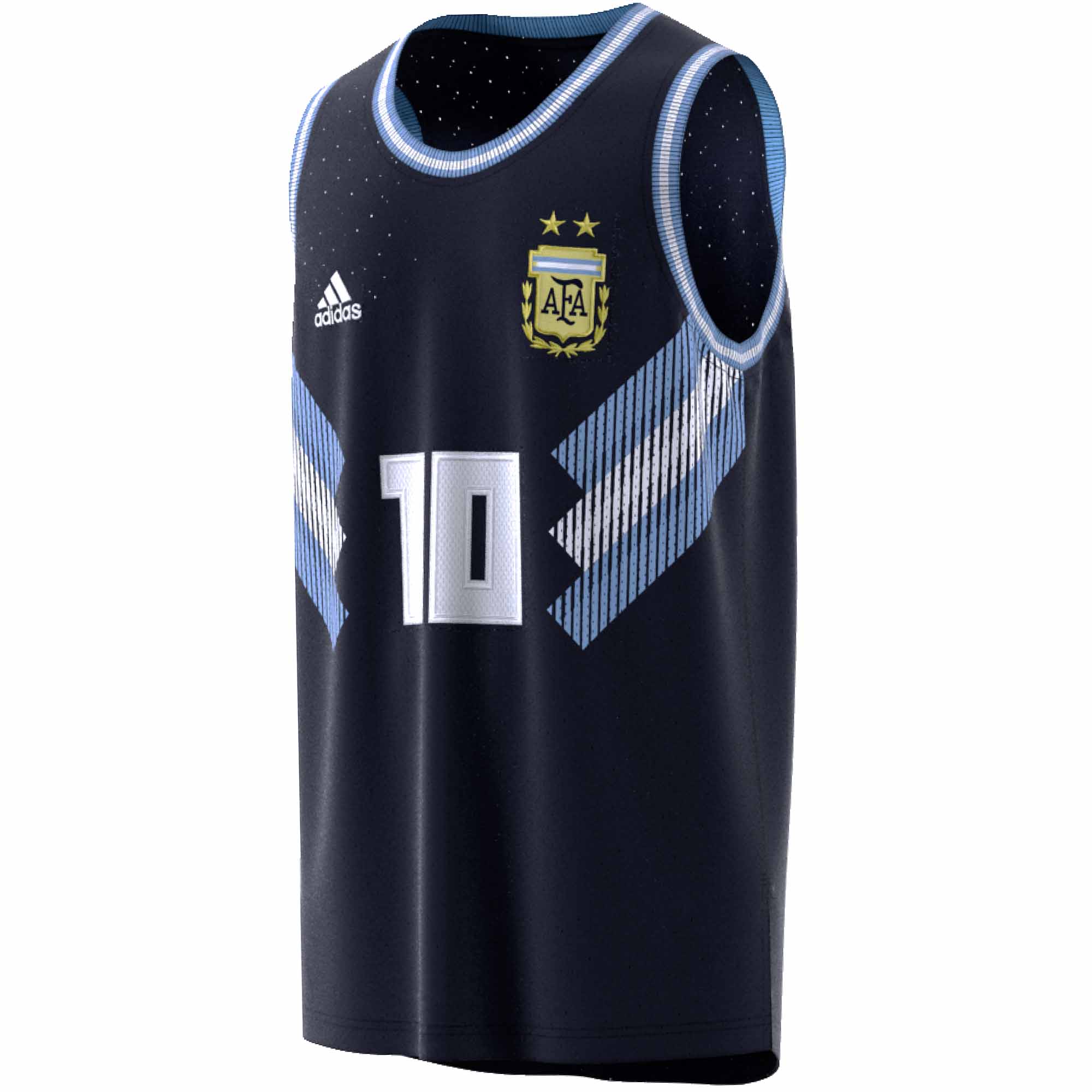 adidas Argentina Basketball Jersey 2018 