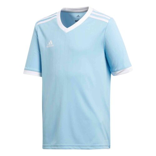 Kids adidas Tabela 18 Jersey – Clear Blue/White