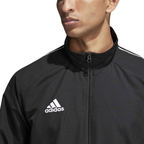 adidas Core 18 Presentation Jacket – Black/White