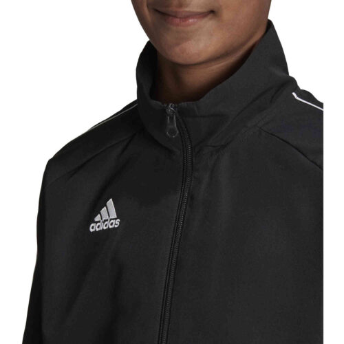 Kids adidas Core 18 Presentation Jacket – Black/White