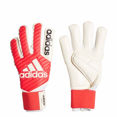 adidas Classic Pro Goalkeeper Gloves – Real Coral/White