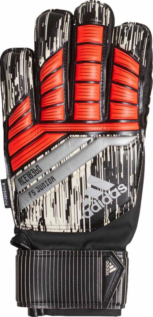adidas Predator Fingersave Goalkeeper Gloves – Manuel Neuer – Youth – Solar Red/Black