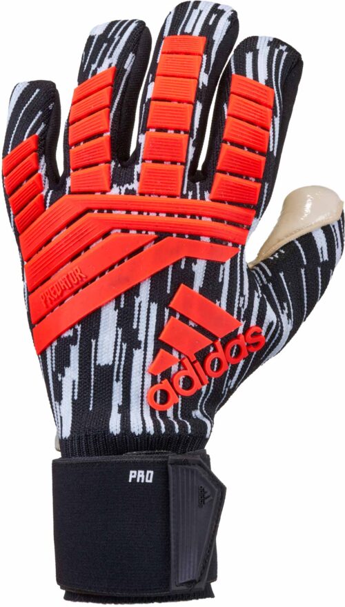 adidas Predator Pro Goalkeeper Gloves – Manuel Neuer – Solar Red/Black