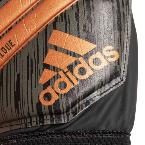 adidas Predator Fingersave Replique Goalkeeper Gloves – Black/Solar Red