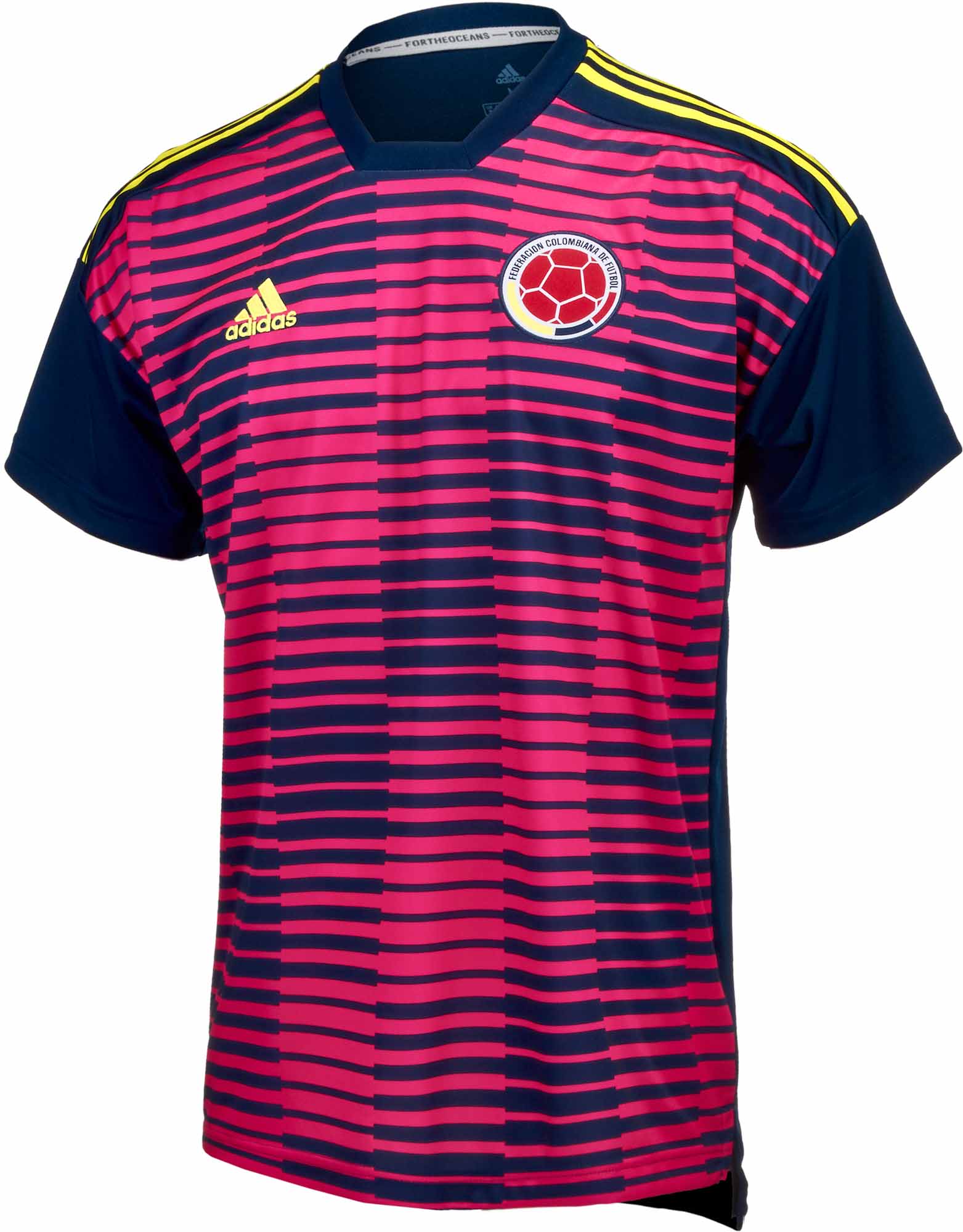 adidas Colombia Pre-match Jersey 2018-19 - SoccerPro