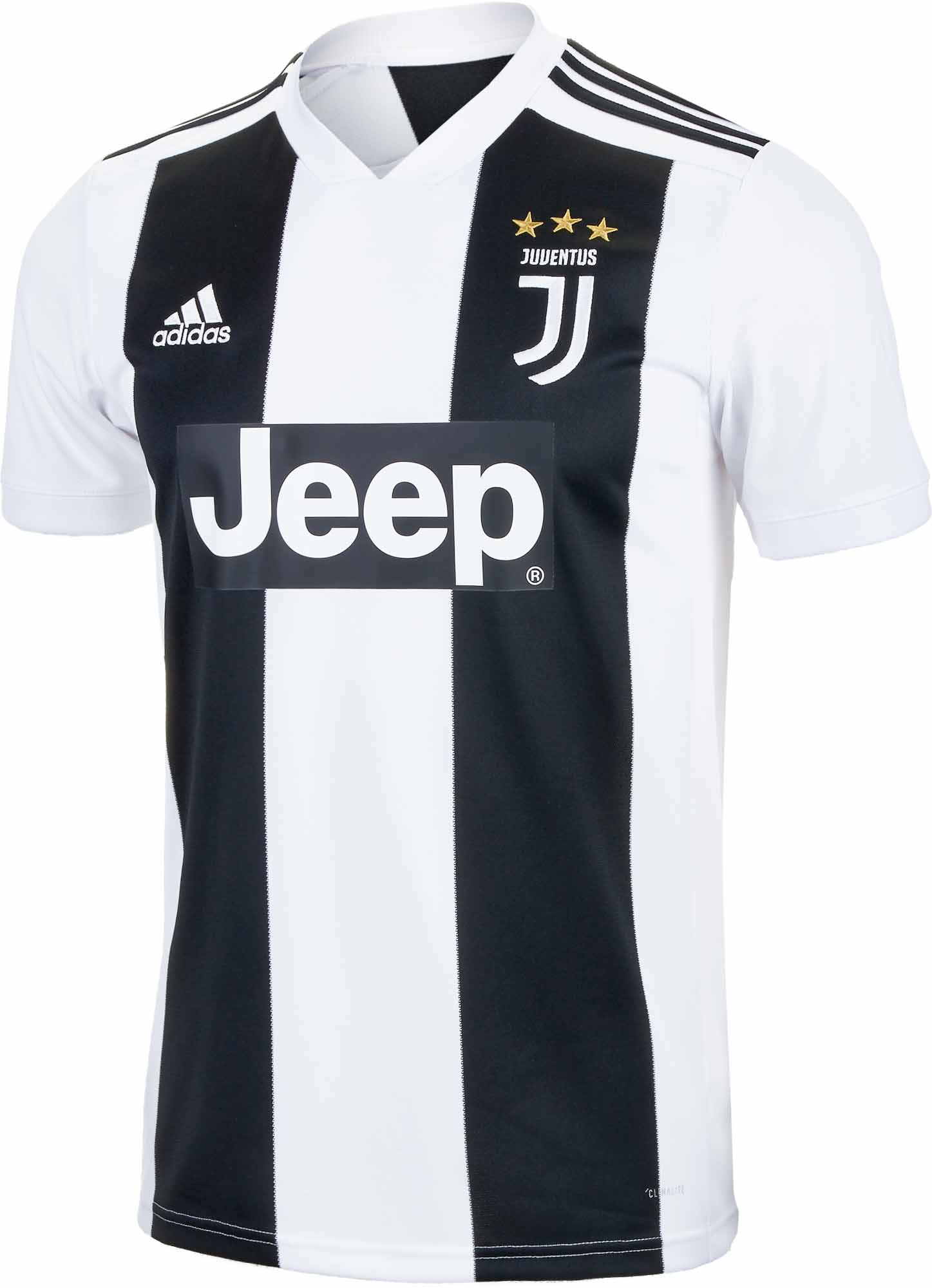 adidas Cristiano Ronaldo Juventus Home Jersey 2018-19 - SoccerPro