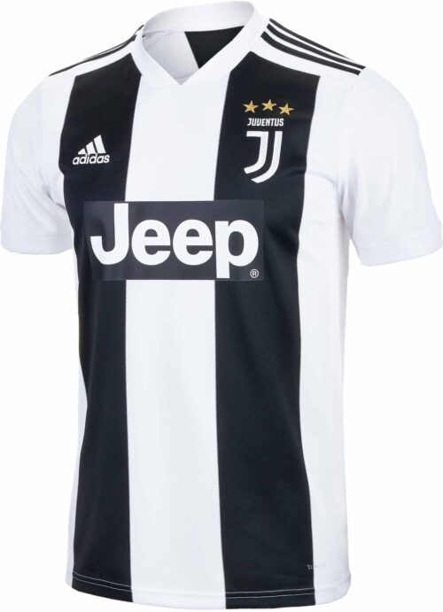 adidas Cristiano Ronaldo Juventus Home Jersey – Youth 2018-19
