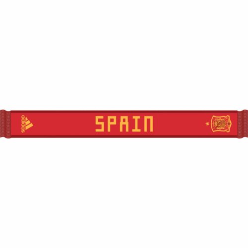 adidas Spain Scarf – Red/Power Red/Bold Gold