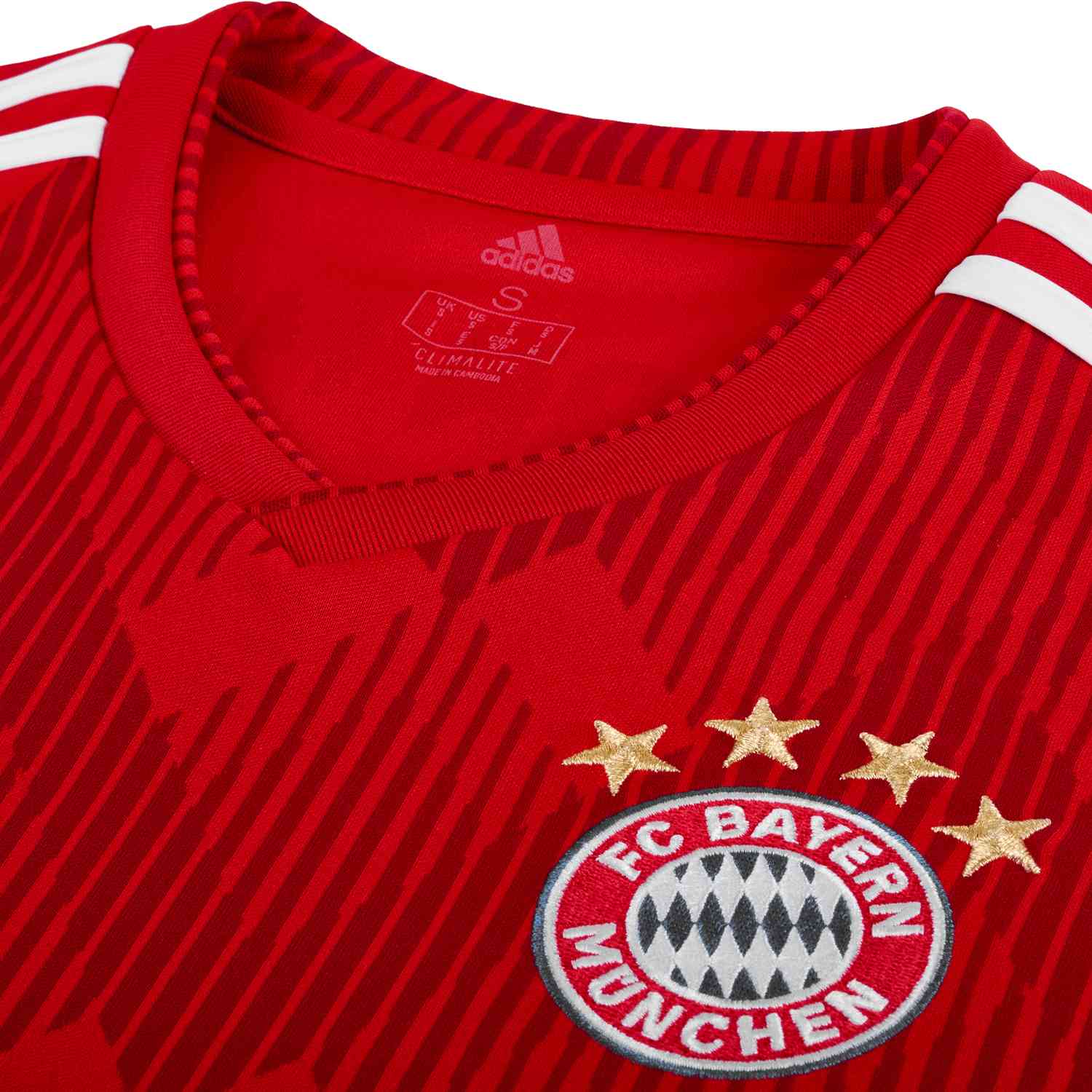 adidas Bayern Munich Home Jersey - Youth 2018-19 - SoccerPro
