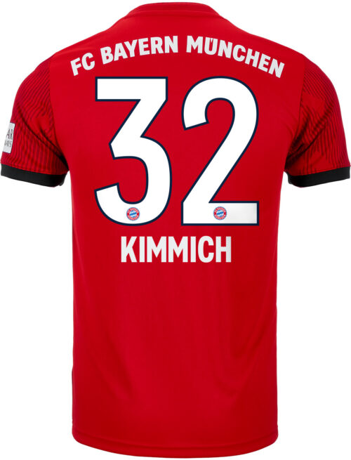 adidas Joshua Kimmich Bayern Munich Home Jersey 2018-19