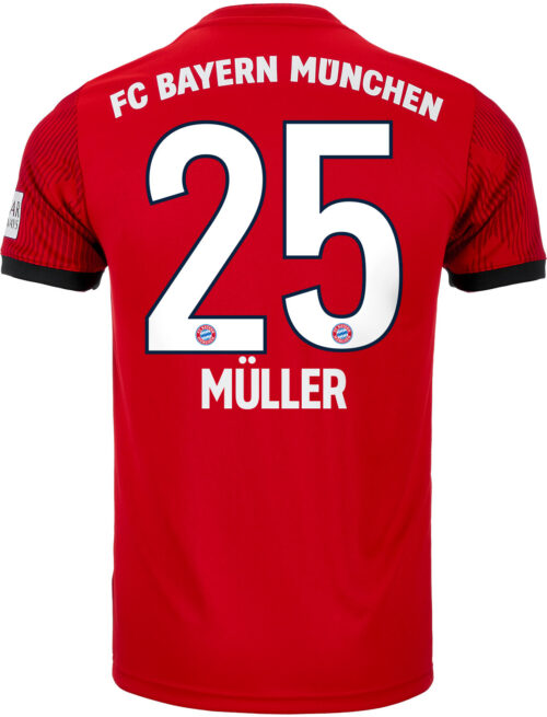 adidas Thomas Muller Bayern Munich Home Jersey 2018-19