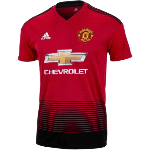 adidas Paul Pogba Manchester United Home Jersey 2018-19
