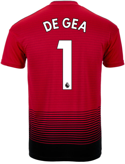2018/19 adidas Kids David De Gea Manchester United Home Jersey