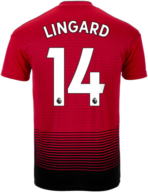 adidas Jesse Lingard Manchester United Home Jersey – Youth 2018-19