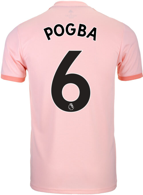 2018-19 Kids adidas Paul Pogba Manchester United Away Jersey
