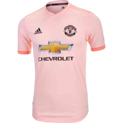 2018/19 adidas Paul Pogba Manchester United Away Authentic Jersey