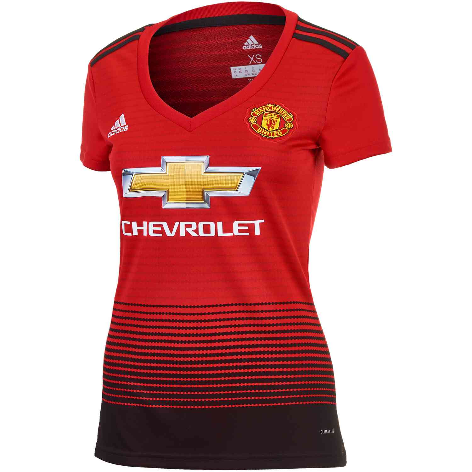 adidas Manchester United Home Jersey - Womens 2018-19 - SoccerPro