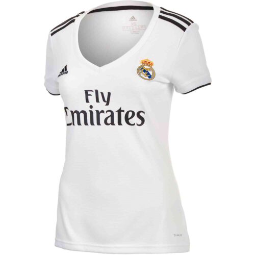 adidas Real Madrid Home Jersey – Womens 2018-19