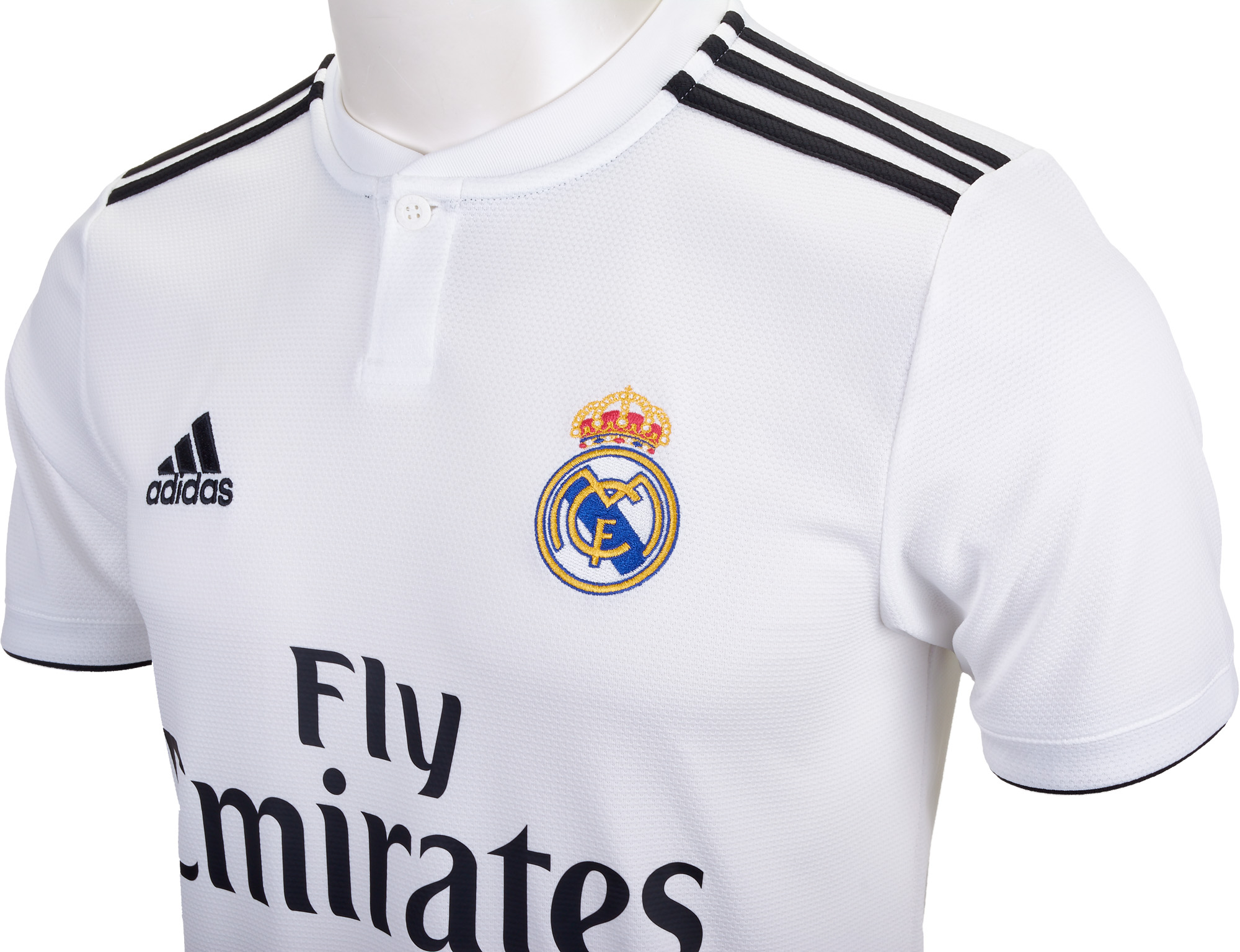 adidas Sergio Ramos Real Madrid Home Jersey - Youth 2018-19