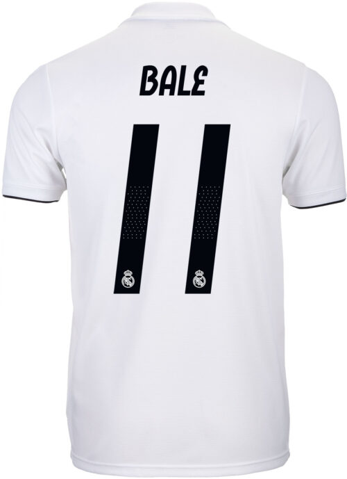 adidas Gareth Bale Real Madrid Home Jersey – Youth 2018-19