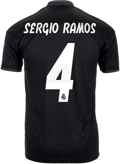 adidas Sergio Ramos Real Madrid Away Jersey – Youth 2018-19