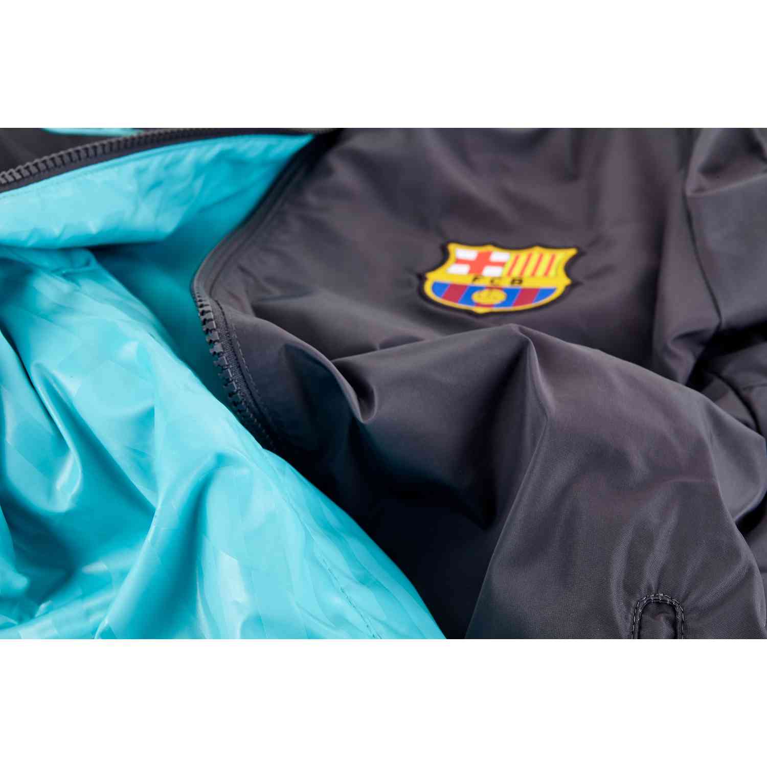 Nike Barcelona Reversible Jacket - Dark Smoke Grey/Cabana - SoccerPro