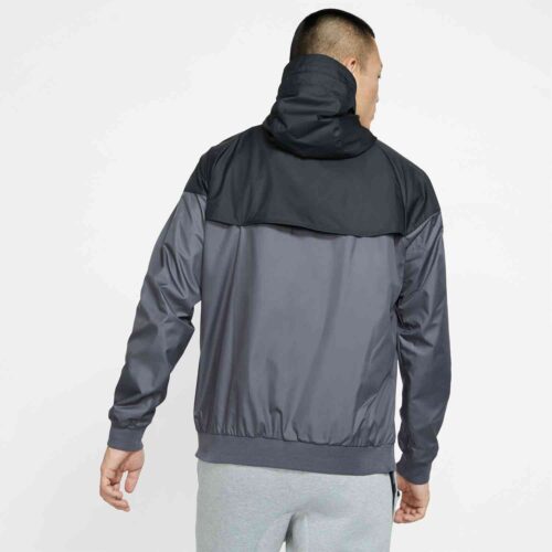Nike Barcelona Woven Windrunner Jacket – Dark Grey/Dark Smoke Grey/Dark Grey/Cabana