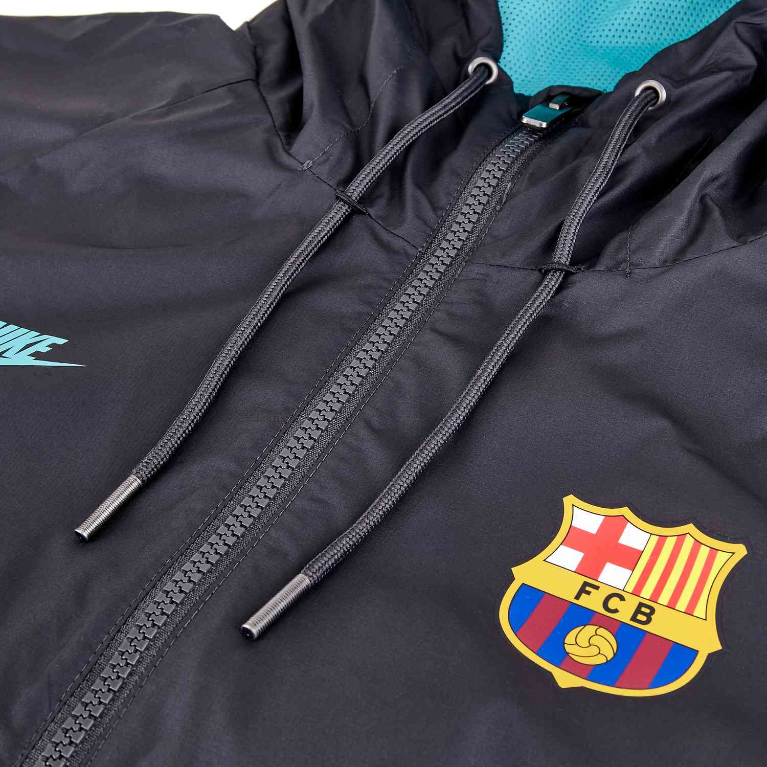 Nike Barcelona Woven Windrunner Jacket - Dark Grey/Dark Smoke Grey/Dark ...