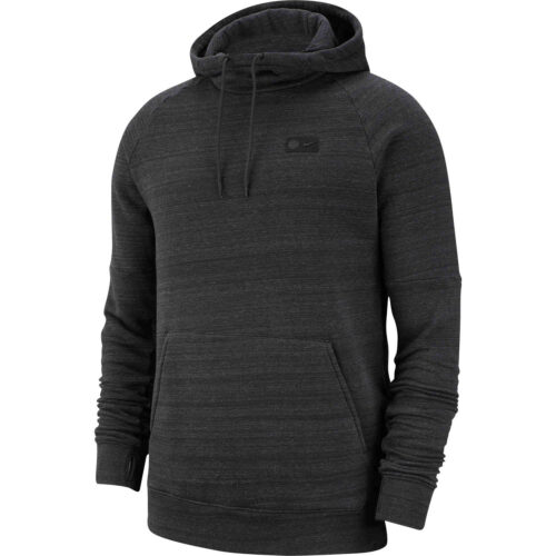 Nike Chelsea Pullover Fleece Hoodie – Anthracite/Dark Grey/Rush Orange