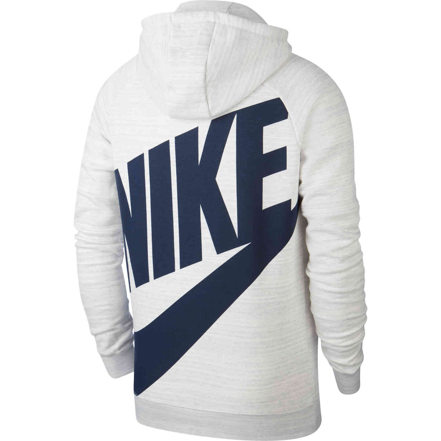 navy blue and white nike hoodie