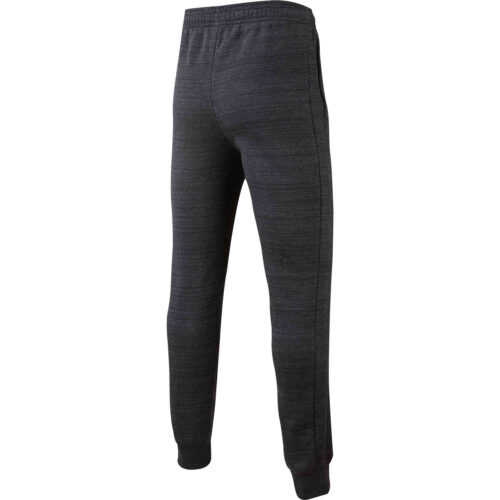 Kids Nike Chelsea Fleece Training Pants – Anthracite/Dark Grey/Rush Orange