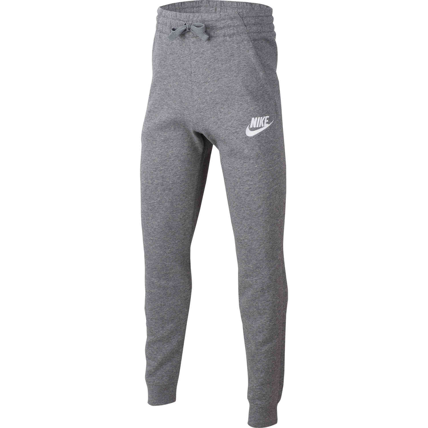 Kids Nike Club Fleece Jogger Pants - Carbon Heather - SoccerPro