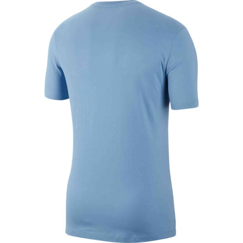 Nike “Just Do It” Dri-Fit Cotton Tee – Light Blue