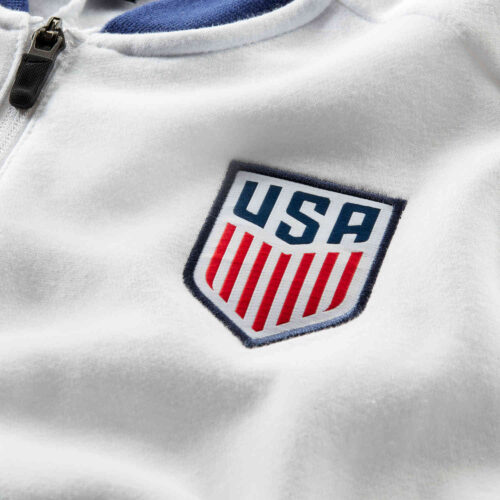Nike USA Fleece Track Jacket – White/Speed Red/Loyal Blue/Loyal Blue
