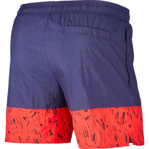 Nike France Woven Shorts – Blackened Blue & University Red