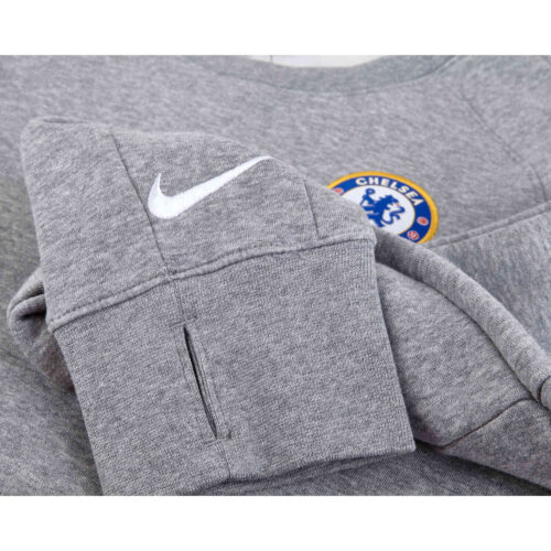 Nike Chelsea Lifesytle Fleece Crew – Dark Grey Heather