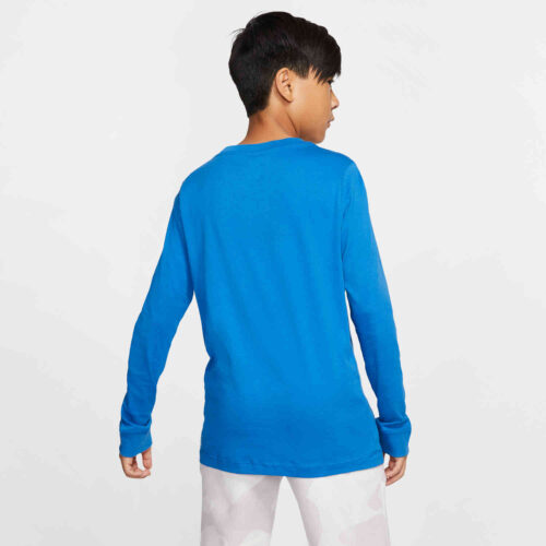 Kids Nike Babyteeth L/S Tee – Battle Blue