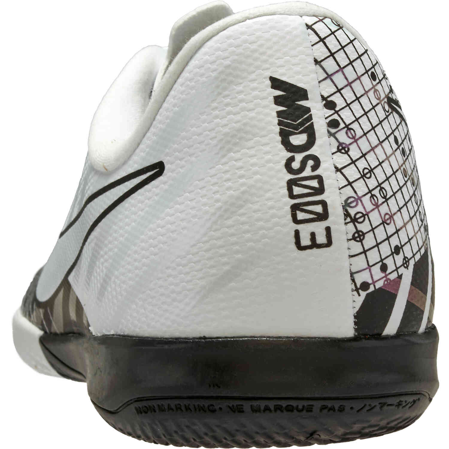 Kids Nike Mercurial Vapor 13 Academy IC White Black SoccerPro