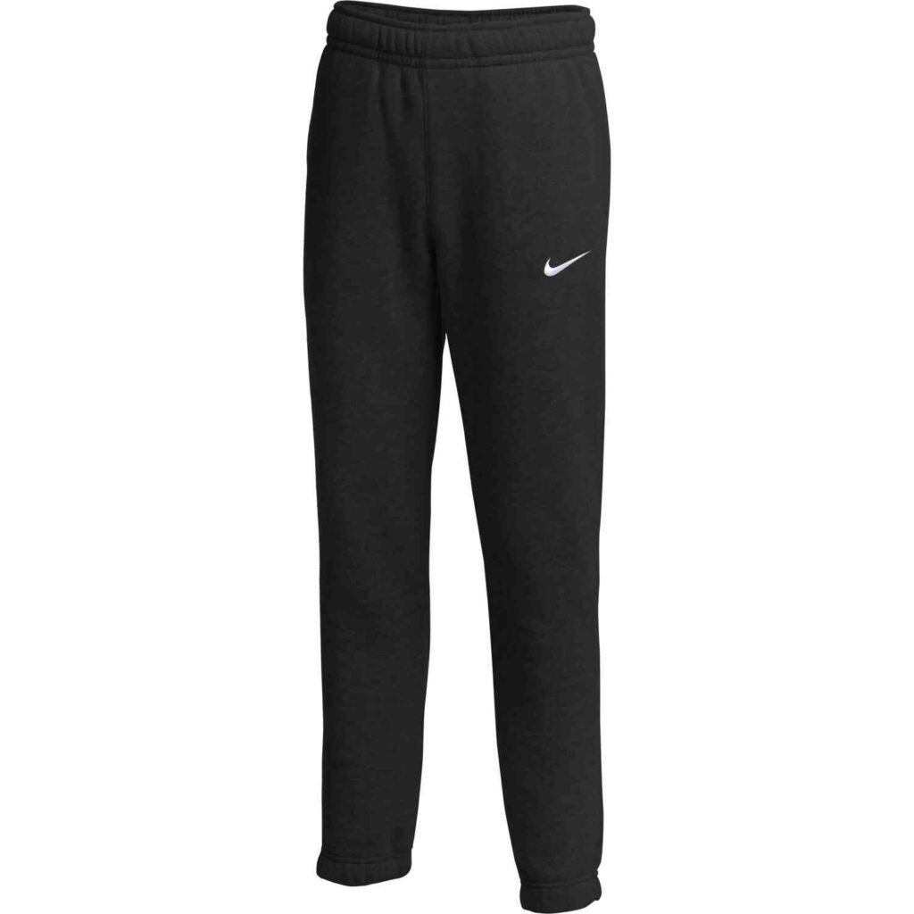 Kids Nike Club Training Pants - Black/White - SoccerPro