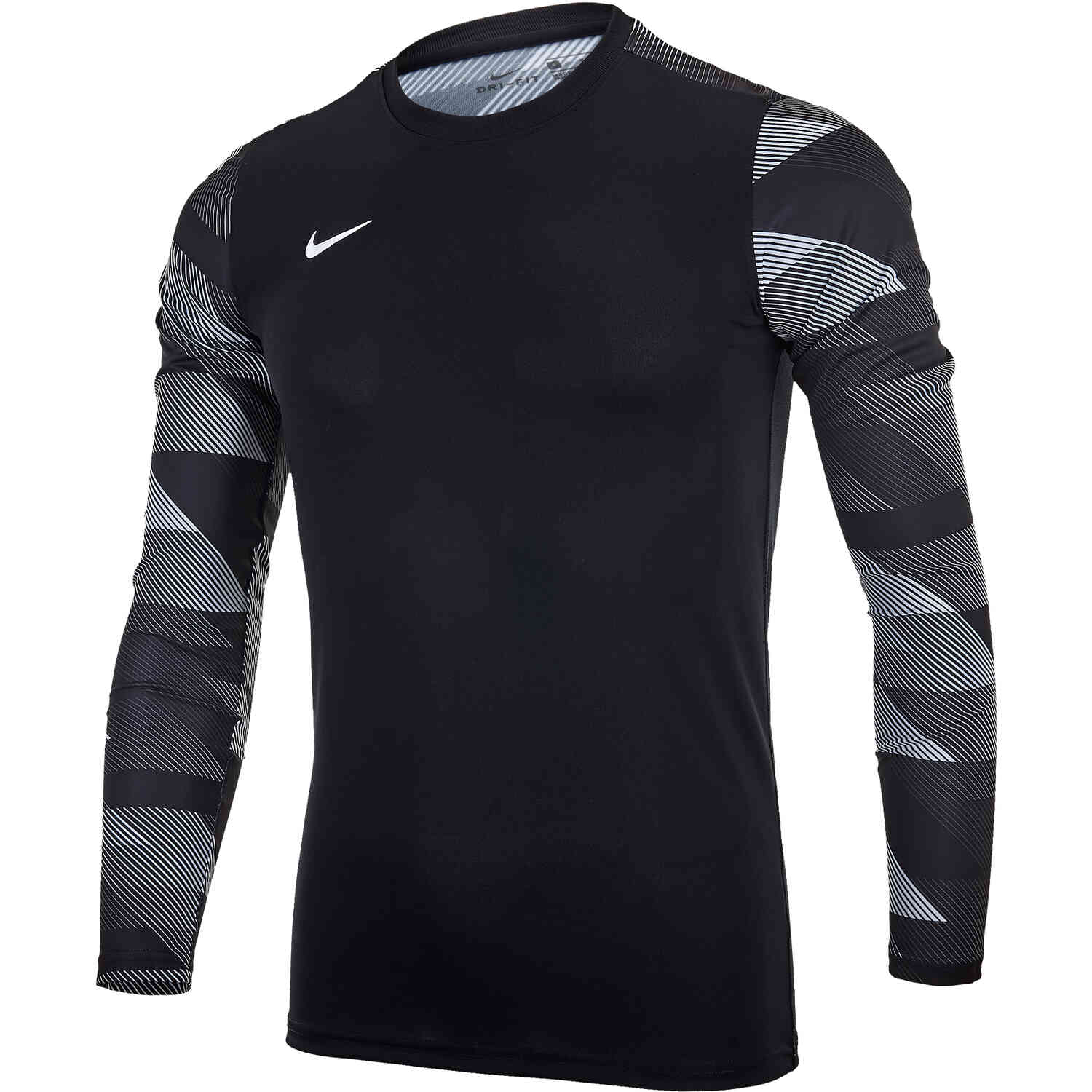 Nike Park IV Team Goalkeeper Jersey Black White with White