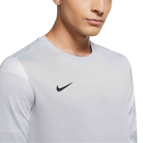 Nike Park IV Team Goalkeeper Jersey – Wolf Grey & White with Black