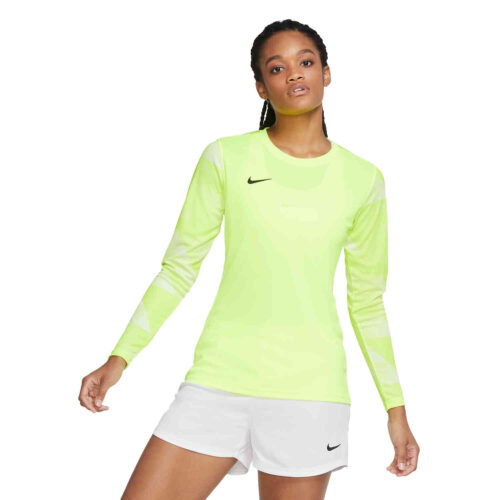 Womens Nike IV Match Goalkeeper Jersey – Volt & White