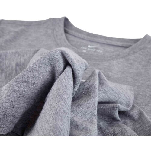 Kids Nike Reflective Futura Tee – Dark Grey Heather