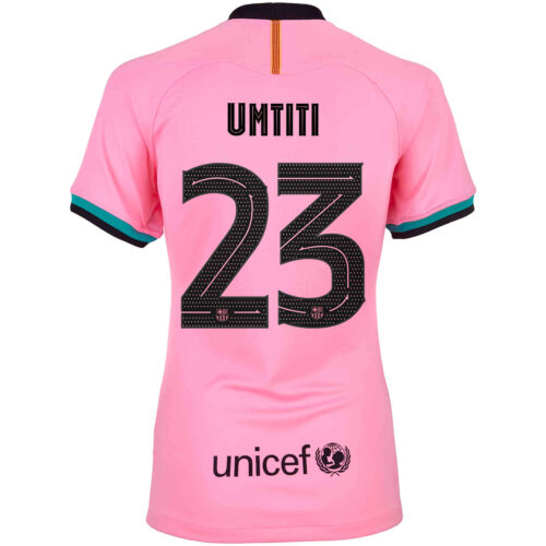 2020/21 Womens Nike Samuel Umtiti Barcelona 3rd Jersey