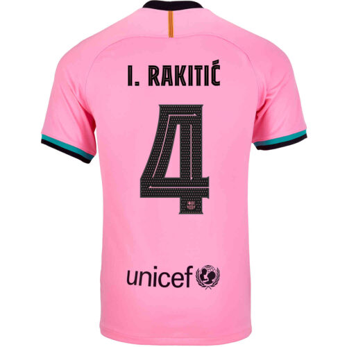 2020/21 Kids Nike Ivan Rakitic Barcelona 3rd Jersey